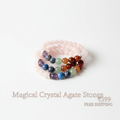 Rose quartz - magical - crystal - agate - stones