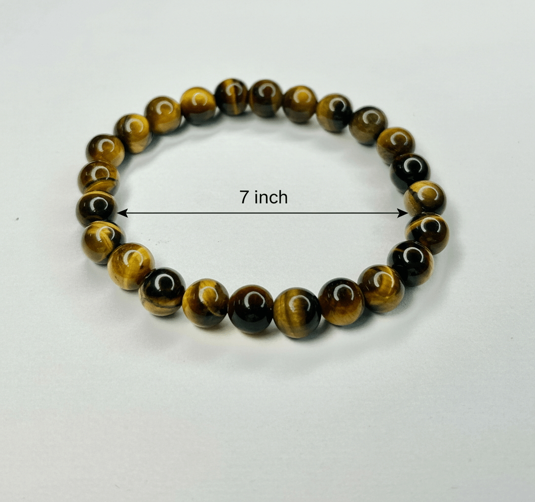 Natural Tiger Eye Bracelet - magical - crystal - agate - stones
