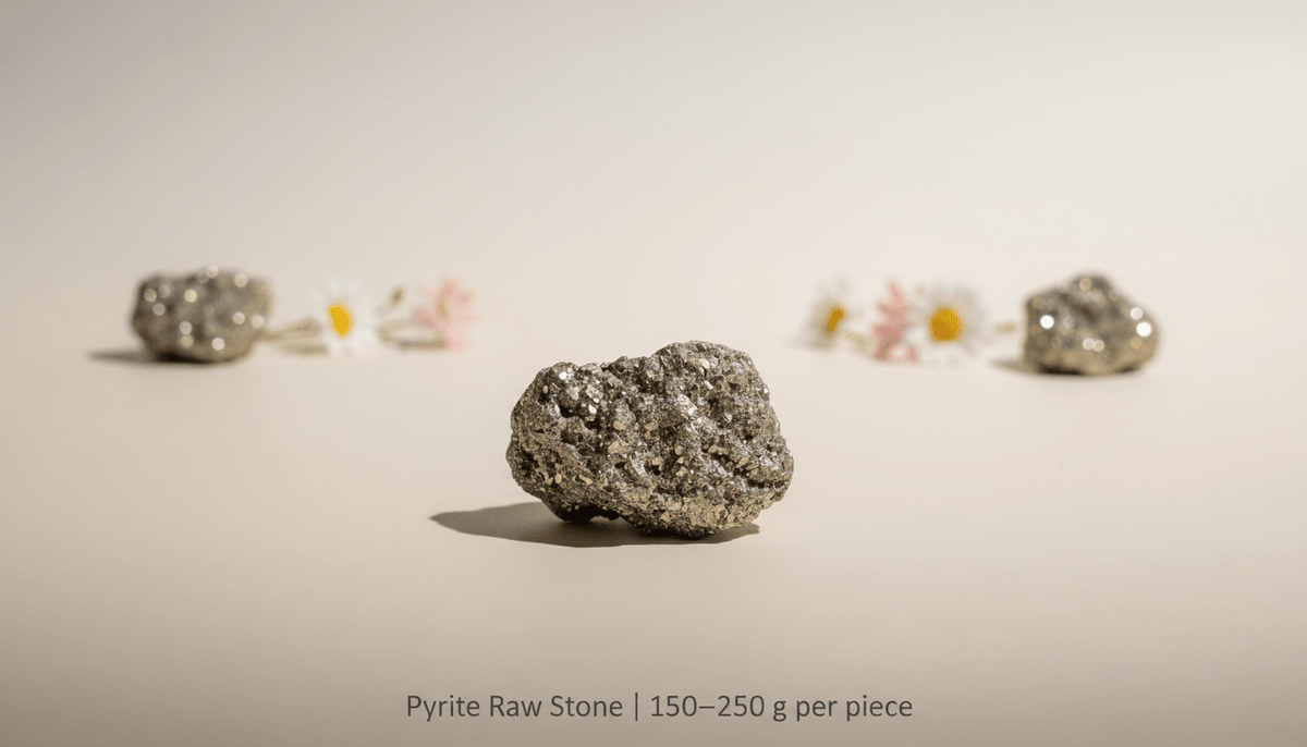Raw Pyrite Crystal - magical - crystal - agate - stones