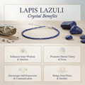 lepis anklet - magical - crystal - agate - stones