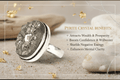 Raw Pyrite Crystal Ring, Prosperity Healing Stone - magical - crystal - agate - stones